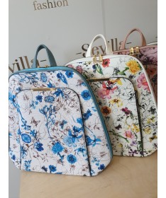 Plecak torebka w kwiaty różne kolory